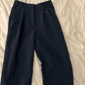 Abercrombie & Fitch Sloane Tailored Wide Leg Pant